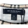 Image 2 : "Burberry" - Crew neck checkered women's half sleeve t-shirt - Size: XL - Brand New w/tag