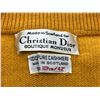 Image 2 : "Christian Dior" -  100% Pure Cashmere V-neck women's sweater - Size: 42