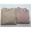 Image 1 : "Pringle of Scotland" - Group of 2 100% Lambswool crew neck women's sweaters - Size: L ?