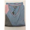 Image 2 : "LG Cashmere by Chow" - Group of 2 55% Silk /45% Cashmere V-neck women's sweater - Sizes: XL & L - B