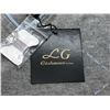 Image 8 : "LG Cashmere by Chow" - Group of 2 55% Silk /45% Cashmere V-neck women's sweater - Sizes: XL & L - B