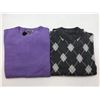 Image 1 : Group of 2 Cashmere women's sweaters - includes "LG Cashmere by Chow" crew neck sweater (Size: XXL/B
