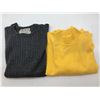 Image 1 : Group of 2 women's wool sweaters - includes "Pringle of Scotland" crew neck sweater & turtle neck sw
