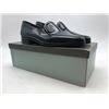 Image 1 : "Bally - Vintage" - Men's Black Leather Shoes w/dust bag & box - Size: 6