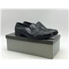Image 1 : "Bally - Vintage" - Inter Collection Men's Black Leather Shoes w/dust bag & box - Size: 6