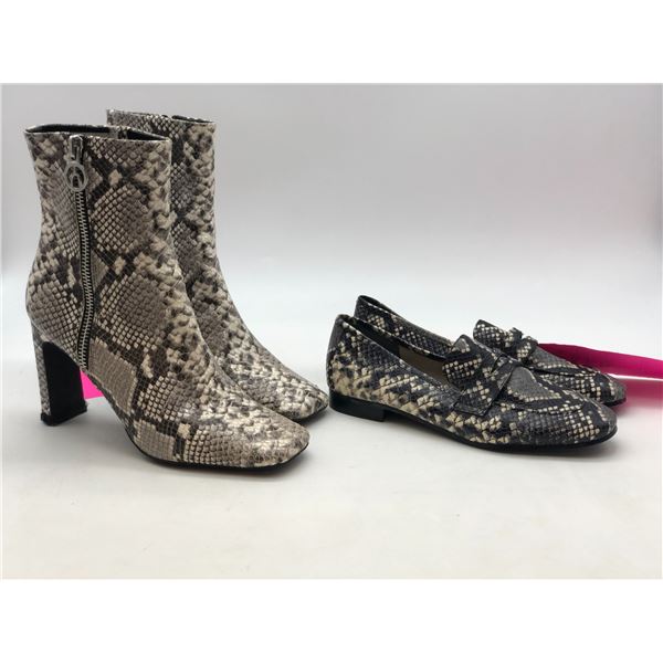 Group of 2 women shoes from the superhero show - includes "Marco Fisher" Loafers (Size: 8M) & "Wishb