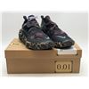 Image 1 : "Nike" - Overreact flyknit Black/Diffused blue shoes (Size: 11M/12.5W)