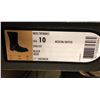 Image 8 : "Harley Davidson" - Black leather men's motorcycle boots (Size: 10) - Brand new in box