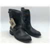 Image 1 : "Frye" - Men's Black Boots (Size: 11)