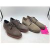 Image 1 : Group of 2 men's dress shoes - includes "TedBaker" dress shoes  (Size: 12) & "G.H.Bass &Co" dress sh