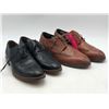 Image 1 : Group of 2 men's dress shoes - includes "Johnston & Murphy" dress shoes  (Size: 9.5) & "Cole Haan" d