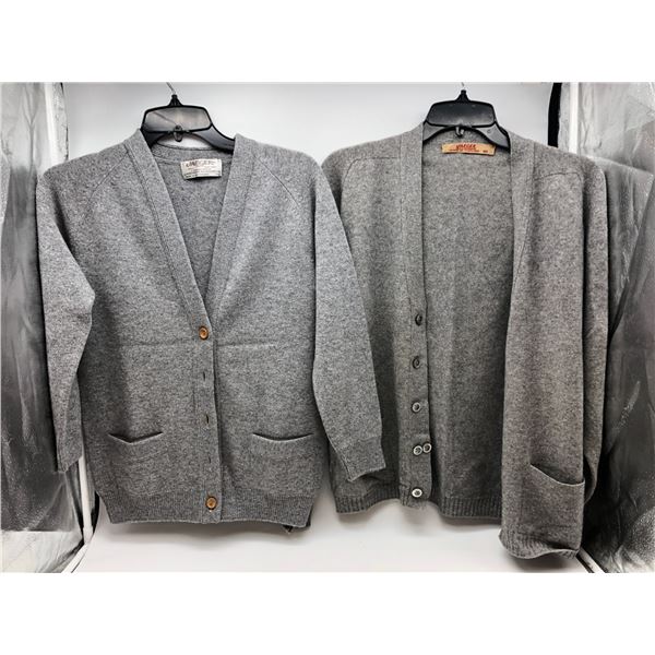  Jaeger - London  - Group of 2 women's cardigans - includes 100% Cashmere cardigan (Size: 40) & Came