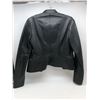 Image 2 : "Hugo Boss" - Women's black leather jacket from the superhero show - Size: XS - Brand new w/tag