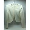 Image 2 : "Club Monaco" - Women's black zip up crew neck jacket (Size: S) & women's white blazer (Size: 4)