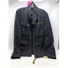 Image 2 : Group of men's jackets - includes G Star Navy Field jacket(Size: M/black leather jacket (Size: 44) /