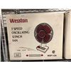 Image 3 : Group of 2 Wesston 3 speed oscillating 12 inch fans