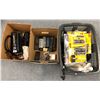 Image 1 : Large group of misc. electronics - includes various remotes/Sony Radio/ ValueLite torch etc.
