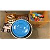 Image 1 : Large group of Cleaning supplies - includes Ziplocs/buckets etc.