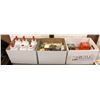 Image 1 : Large group of misc. - includes 8 Chinese tea set/different kinds of teas & big plastic bottles