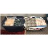 Image 1 : 2 Boxes of movie set/estate wardrobe - includes sweaters/cardigans/Polo neck shirts etc - assorted s