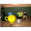 Image 3 : Large group of misc. - includes serving plates/decors/big stainless steel bowl etc.