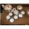 Image 2 : Shelf lot of Kitchenware - includes 15 pc set of vintage signed tea set