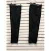 Image 1 : Group of 2 Uni Zip Pocket black denim pants - Size: 10 - Brand new w/tag (Retails: $235)