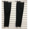 Image 2 : Group of 2 Uni Zip Pocket black denim pants - Size: 10 - Brand new w/tag (Retails: $235)