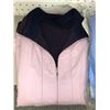 Image 2 : "KN+C - Cashmere" - Group of 2 Ladies Mock-Neck Zipper Cardigans - Size: XL