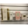Image 1 : Group of 4 women's perfumes - includes "Cartier' so pretty perfume/"Christian Dior" Diorissimo perfu