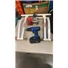 Image 2 : 2 ELECTRIC DRILLS WITH CAMPSTOVE HEATER AND BICTYCLE ATTACHMENT
