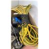 Image 2 : BOX OF TOOLS, EXTENTION CORD AND ANTENNA
