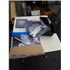 Image 1 : CAST IRON CHARCOAL / SMOKER TRAY, BBQ ROTISSERIE, GAS HOSE AND FAUCET
