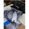 Image 2 : CAST IRON CHARCOAL / SMOKER TRAY, BBQ ROTISSERIE, GAS HOSE AND FAUCET