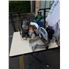 Image 1 : DELTA AIR COMPRESSOR, DELTA COMPOUND MITER SAW AND SPRAYER