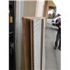 Image 2 : 10 SHEETS OF PEG BOARD 4FT X 5FT WITH 2PC HOOKS