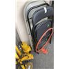 Image 4 : 2 SHOP LIGHTS, BASKETBALL HOOP AND 4 FOLDING CHAIRS