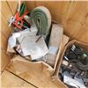 Image 2 : 2 BOXES OF ELECTRICAL BREAKERS, TOWING STRAPS, CAULKING GUN AND MORE