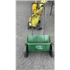 Image 2 : GARDEN SPREADER, SHOPPING CART AND EUREKA VACUUM WITH ELECTRIC WEED TRIMMER