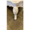 Image 8 : PAINTED WHITE COFFEE TABLE