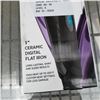 Image 2 : AS NEW HOT TOOLS 1" CERAMIC DIGITAL FLAT IRON - RETAIL $69