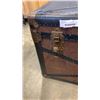 Image 2 : METAL BOUND SHIPPING TRUNK