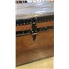 Image 8 : METAL BOUND SHIPPING TRUNK