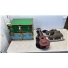 Image 1 : MAHALO UKULELE, 2 PAIRS VINTAGE ROLLER BLADES AND ANTIQUE ICE SKATES