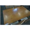 Image 2 : MAPLE DINING TABLE WITH 4 CHAIRS