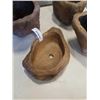 Image 2 : 4 ROCK STYLE PLANTER POTS