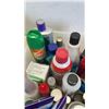 Image 2 : TRAY OF CLEANERS, SPRAYS, WRAP, PORE CLEANER