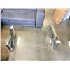Image 2 : AS NEW HOME ELEGANCE MODERN GLASS COFFEE TABLE - RETAIL $199