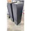 Image 2 : PAIR OF MISSION LX-5 200 WATT FLOOR SPEAKERS - TESTED WORKING, RETAIL $599