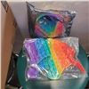 Image 3 : LOT OF NEW FIDGIT POPPER SILICONE TOYS